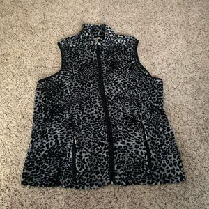 French Laundry Animal Print Vest 22/24